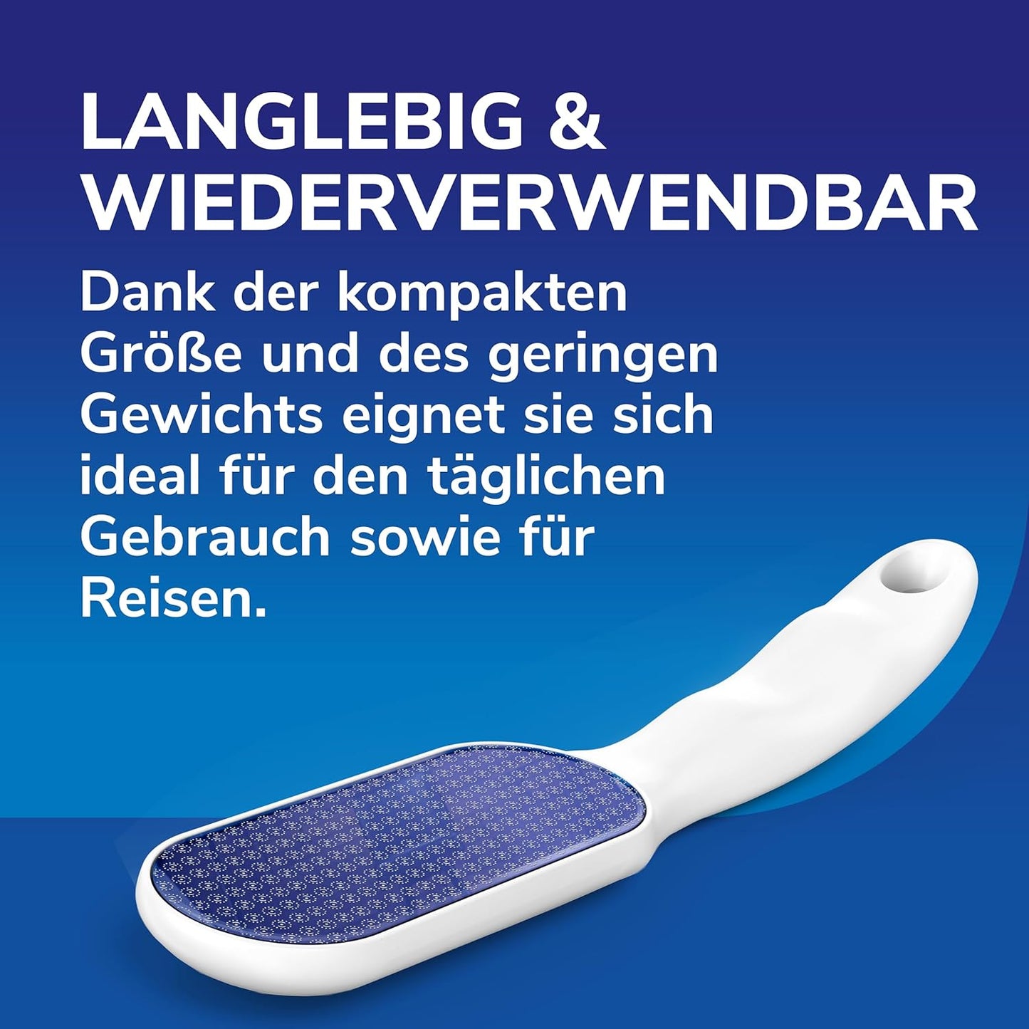 Scholl Nano Glas Fussfeile Und Hornhautentferner - Komfortable, Sanfte Entfernung Von Harter Haut Und Hornhaut