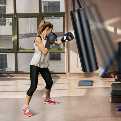 Schwerer Boxsack Für Erwachsene 4 in 1 Boxsack Hängend Mit 12OZ Boxhandschuhen