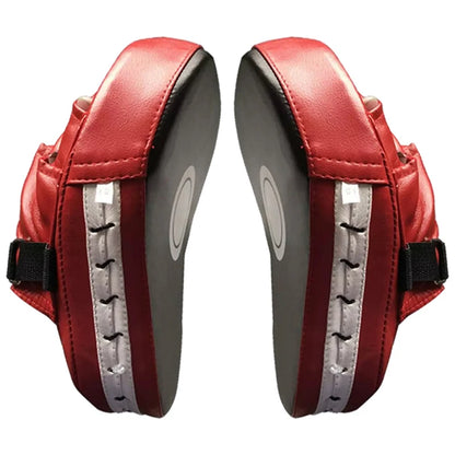 1/2Pc Curved Boxing Bag Taekwondo Muay Thai Karate Adults Kids PU Training Paws Pads Boxing Equipment Focus Punching Bags